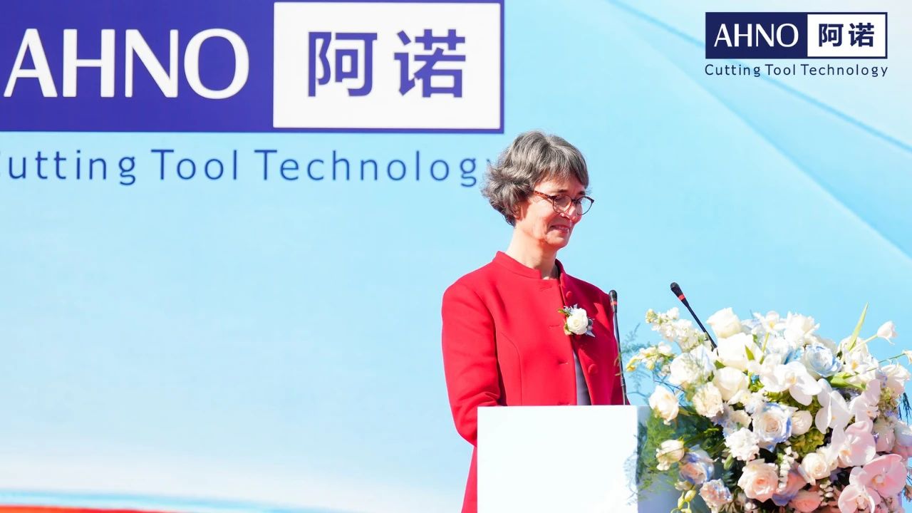 山特維克集團(tuán)SMS中國(guó)區(qū)總裁 Elisabeth發(fā)言